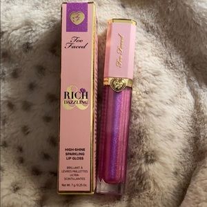Too Faced Rich & Dazzling Sparkling Lip Gloss